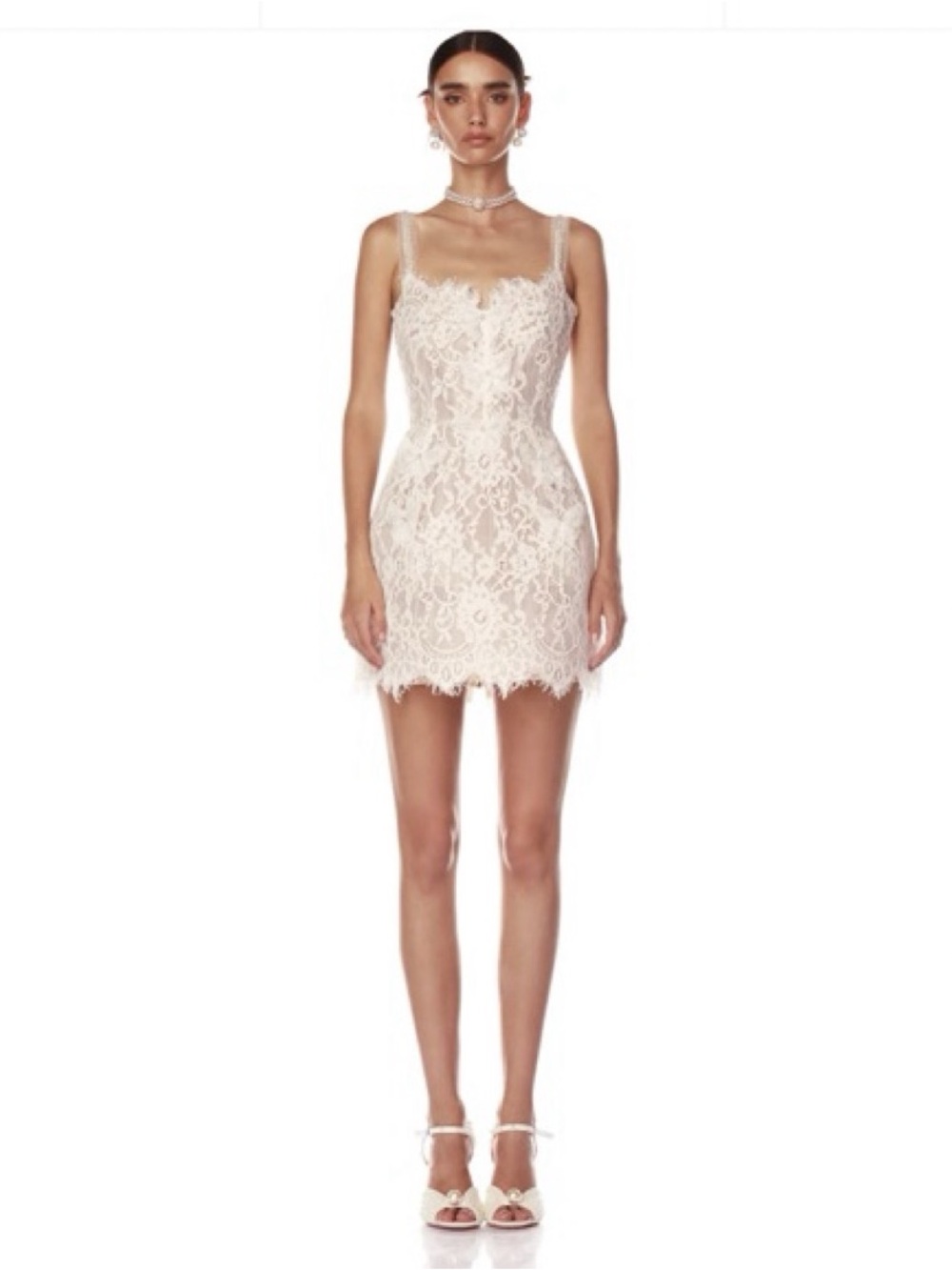 Bronx and Banco Colette Lace Dress and Bolero - Picture 4 of 16